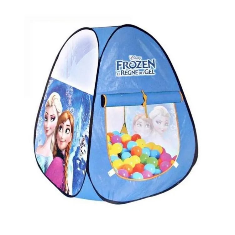 Frozen Tent House with 50 Soft Plastic Balls - The Arabian Mart