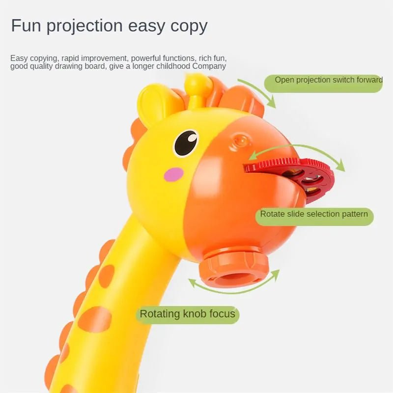 3 - in - 1 LED Drawing Projector Table – Trace and Draw for Creative Kids - The Arabian Mart