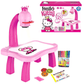 3 - in - 1 LED Drawing Projector Table – Trace and Draw for Creative Kids - The Arabian Mart